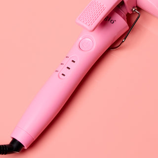 Tourmaline-Infused 25mm Triple Barrel Waver (Double Pink)