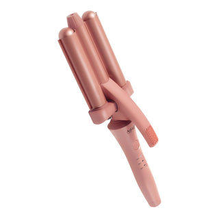 Tourmaline-Infused 25mm Triple Barrel Waver (Double Nude)