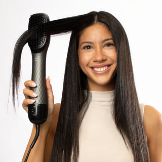Air Straightening Brush (Silver/Black)