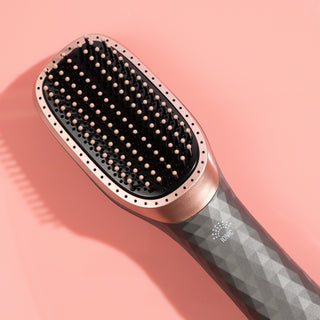 Air Straightening Brush  (Silver/Rose Gold)