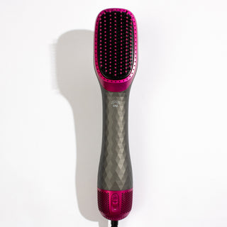 Air Straightening Brush (Silver/Pink)