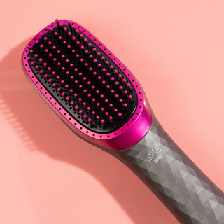 Air Straightening Brush (Silver/Pink)