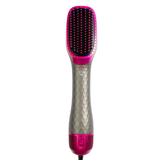 Air Straightening Brush (Silver/Pink)